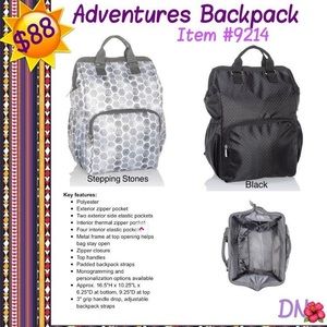 Black Thirty-one adventure backpack